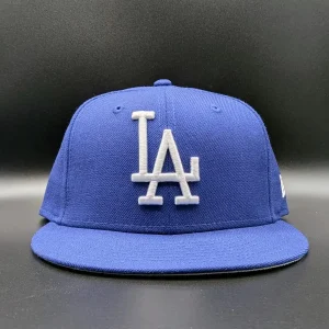 Casquette Los Angeles Dodgers Wool 59FIFTY bleu royal vue 1