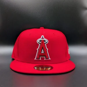 Casquette New Era 59FIFTY Anaheim Angels rouge vue 1